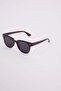 Unisex Oval Brown Frame Uv400 Protection Sunglasses - 2