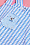 Embroidered T-Shirt and Dungaree Set - 5