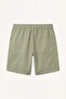 100% Cotton Relax Fit Flexible Waist Bermuda Shorts G4970Ax26Sm - 6