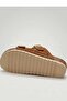 Suede Double Buckle Women's Slippers-Lilac - 4
