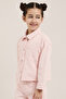 Solid Denim Jacket with Button Closure - 4