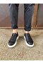 Handmade Genuine Leather Men's Casual Sneaker Shoes - 3