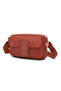 Daily Use Small Size Waterproof Crinkle Fabric Women's Phone and Messenger Bag Tile - 2