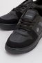 Comfortable Lace-Up Casual Sneaker Women's Sports Shoes Black - 7