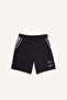 100% Cotton Nba Chicago Bulls Licensed Standard Fit Elastic Waist Anthracite Shorts H3862Ax26Sm - 4