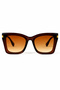 Unisex Brown Glass Brown Frame Sunglasses - 5
