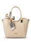 Elit Vsn3108C Women's Scarf Shoulder Bag Beige - 2