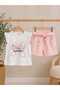 Girl's 2-Piece Shorts Suit - 2