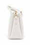 White Women's Bag with Liora Gold Accessories - 6