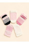 5-Pack Non-Slip Sole Baby Girl Booties - 2