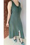 Authentic Muslin Long Slit Dress Italian Muslin