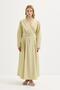 Tied Kimono Skirt Set Light Green - 5