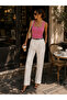 Sifu Women's Square Neck Knitwear Crop Athlete Ribbed Summer Blouse - 4