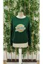 Women's Long Sleeve Crew Neck Viscose Two Thread Blouse - 4