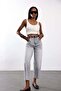 Gray Belted Baggy Jean 3010 - 3
