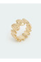 Yellow Stone Women's Ring Set of 3 - 3