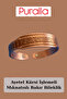 Magnetic Ayetel Kürsi Copper Bracelet with Wooden Box - 5
