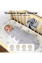 Baby Swaddle Wrap And Beanie Hat Set - Multicolor (3 pc) - 7