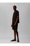 Men's Comfortable Fit Cotton Short Sleeve Black Shirt - 6