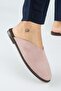 Magali Women's Genuine Leather Flat Sabo Powder Slippers