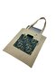 Tote Bag with Pockets, Casual Tote Bag, Beach Bag, 100% Cotton Thick Ribs Fabric, Shoulder Bag - 4