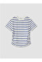 Lcw Kids Striped Drawstring Girls' T-Shirt - 5