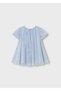 Baby Girl Tulle Dress with Bag Blue - 2