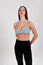Women's Strap Padded Bra 5-Pack Cotton Flexible Comfortable Bralette Sports Bra - 7
