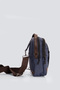 Shiny Fabric Hand Shoulder Crossbody Bag and Chest Bag Bodybag - 4