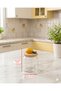 Vacuum-Sealed Small Size Glass Jar with Bamboo Lid (500 ml) Lemon Detail - 3