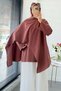 Premium Asymmetric Cape Linen Tunic - Tile - 6