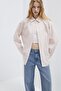 Striped Pink Shirt Oversized / Wide Fit 1211393-91489 - 2