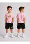 Children's Shorts Set for Boys (Shorts - T-Shirt) Printed Summer Sports Combination Comfortable Fit Set