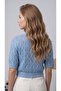 Women's Openwork Short Knitwear Cardigan - 3