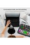F998 Live Sound Card, Live Sound Card and Audio Interface with DJ Mixer Effects and Voice Changer, Bluetooth Stereo Audio Mixer, for YouTube Streaming - 5