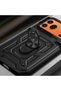 Honor 600 Pro 5g Case with Magnetic Stand and Camera Protection Klfs Sliding Vega Cover - Black - 7