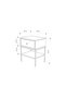 Lisa Nightstand 45cm W - Oak - 6