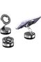 Vacuum Suction Magnetic Bracket K011 - Black, Strong Mount Holder for Car Dashboard or Windshield, Hands-Free Phone Stand with 360° Rotation, No Residue, Universal Compatibility - 5