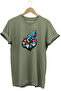 Unisex Turkish States Flag and Bozkurt Printed Regular T-Shirt