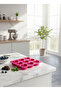 2 Pieces of 9 Heart-Shaped Silicone Cake and Chocolate Molds - Pink Mini Muffin and Dessert Mold - 8