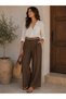 Women's Straw Belt with Wooden Ring Beige Woven Belt Summer Bohemian Style - 3