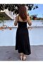 Lined Sea Dress Black - 4