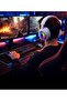 CR30 2.4G RGB Wireless Gaming Headset – Low Latency Tri-Mode (2.4GHz Dongle & Bluetooth), Gaming Headphones with Mic, 35H Battery, Compatible with PC, PS5, Laptop & Mobile - 4