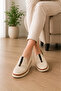 Women's Breathable Lightweight Loafer Beige - 3