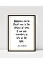 Alayra – Albus Dumbledore Quotes Wall Poster with Black Frame | Inspirational Wizard Quote Size