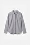 Black01-Hidden Placket Shirt
