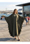 The Sides Are Fully Ruffled, Wide-Cut, and Can Be Worn in Sizes 40-56, Making It a Loose-Fitting Ferace Dress. - 7