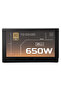 KG‑650 650W 80PLUS Gold وحدة تزويد طاقة (PSU) معيارية بالكامل - 2