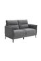Aisha 1 Seater Fabric Sofa | Armchair | Single Seater Accent Chair | L84xW80xH93cm - Grey - 4