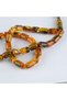 Katalin Master Craftsmanship Signed Capsule Cut 8X12Mm Prayer Beads - Yellow - 8